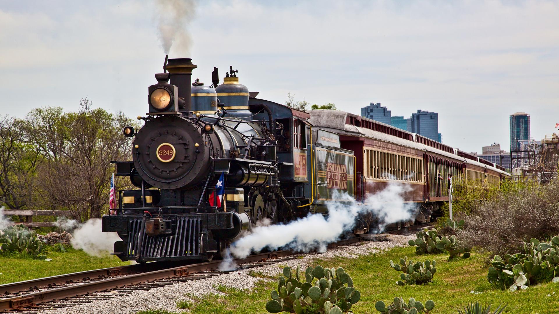 On Track. Toot-toot!