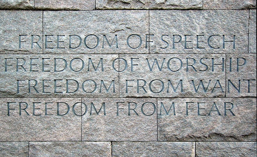 Four freedoms st peter s lutheran church